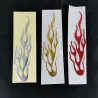 Sticker voiture / moto - Flamme de feu 3D