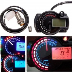 RX2N - 15000 rpm - velocímetro da motocicleta - hodômetro LCD