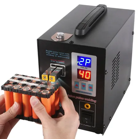 Puntatrice - Puntatrice a batteria per batteria 18650 - Luce LED 1.5kw - 110V -220V