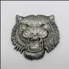 Auto / motor sticker - metalen embleem - 3D tijgerkopStickers