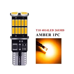 RXZ 12V - w5w - 6000K T10 - canbus - 26 SMD LED - billampa - glödlampa