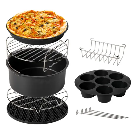 Air fryer tillbehör - för Gowise Phillips Cozyna & Secura - 7 delar set