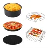 Air fryer tillbehör - för Gowise Phillips Cozyna & Secura - 7 delar set
