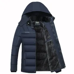 ChaquetasChaqueta gruesa y cálida de invierno con capucha
