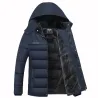 ChaquetasChaqueta gruesa y cálida de invierno con capucha