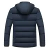 Thick warm winter jacket with hoodJackets