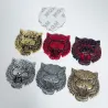 Bilklistremerke i metall - emblem - 3D tigerhode