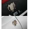 Naklejka na samochód / motocykl - metalowy emblemat - zły klaunNaklejki