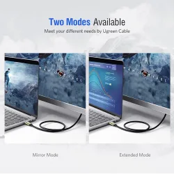 USB C HDMI-kabel Typ-C till HDMI - Thunderbolt 3 - omvandlare - adapter - 4K 60Hz - för MacBook / Huawei Mate 30 40 Pro