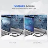 USB C HDMI-kabel Typ-C till HDMI - Thunderbolt 3 - omvandlare - adapter - 4K 60Hz - för MacBook / Huawei Mate 30 40 Pro