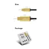 Câble USB C HDMI Type-C vers HDMI - Thunderbolt 3 - convertisseur - adaptateur - 4K 60Hz - pour MacBook / Huawei Mate 30 40 Pro