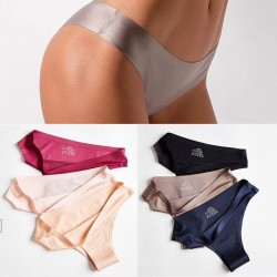 Seamless panties - strings - ultra thin nylon briefs