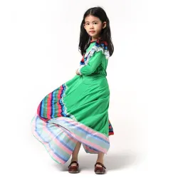 Traditionele Mexicaanse dansprinses - kostuum - jurk voor meisjes - festivals / Halloween / verjaardagsfeestjeKostuums