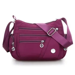 BolsasBolso bandolera de moda - con cremallera - gran capacidad - nylon - impermeable