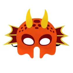 Funny animal shaped masks - dinosaur - for children - Halloween / party - 5 piecesMasks