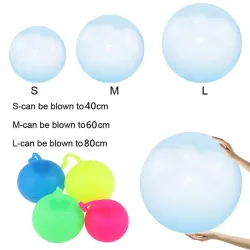 Magische bubbelbal - zachte ballon - lucht / water gevuld - 40 - 80 cmFeest