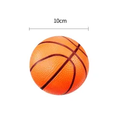 Minibasketballer - oppblåsbar - med oppblåser - 8 stk
