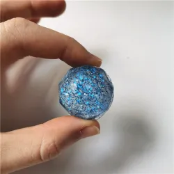 Diamant hoppebolde - gummi - legetøj - 10 stk