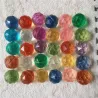 Diamantstudsbollar - gummi - leksak - 10 st