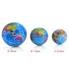 Bola de esponja engraçada - brinquedo de descompressão - mapa do mundo