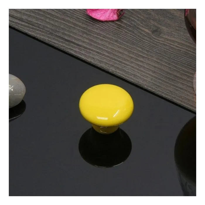 Pomelli per mobili rotondi in ceramica - per ante / armadi / armadi / cassetti
