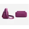 Sac à bandoulière à la mode - avec fermeture éclair - grande capacité - nylon - imperméable