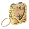 Mini Holy Bible - Kors - hjerte - krystall - nøkkelring