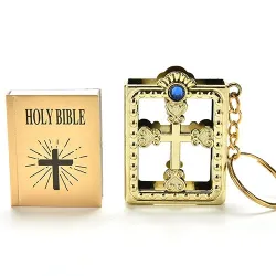 Mini Bíblia Sagrada - com chaveiro