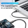 USB C til type C ladekabel - hurtiglading - PD - 5A - 100W - 65W