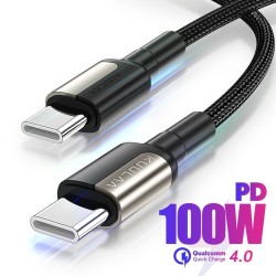USB C til type C ladekabel - hurtig opladning - PD - 5A - 100W - 65W