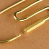 Vintage brass loop - golden keychain - key organizerKeyrings