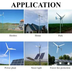 Wind turbine generator - 6 blades - three-phase - 9000W - 48VWind