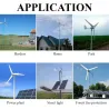 Wind turbine generator - 6 blades - three-phase - 9000W - 48VWind