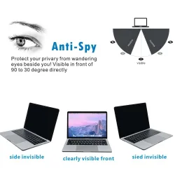 Gennemsigtig beskyttende skærmfilm - støvtæt - til Macbook Air / Pro