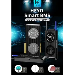 BMS Lifepo4 4S Smart Battery - mit Balancer - Bluetooth / Android / IOS - 12V - 72V - 30A - 200A