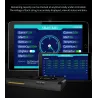 BMS Lifepo4 4S smart batteri - med balancer - Bluetooth / Android / IOS - 12V - 72V - 30A - 200A