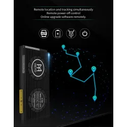 Inteligentna bateria BMS Lifepo4 4S - z balanserem - Bluetooth / Android / IOS - 12V - 72V - 30A - 200ABaterii