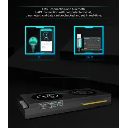 Inteligentna bateria BMS Lifepo4 4S - z balanserem - Bluetooth / Android / IOS - 12V - 72V - 30A - 200ABaterii