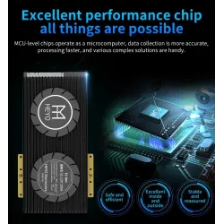 BMS Lifepo4 4S smart batteri - med balancer - Bluetooth / Android / IOS - 12V - 72V - 30A - 200A