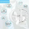 Vindturbingenerator - med kontroller - 5 blader - 6000W - 24V