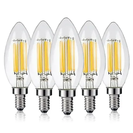 Żarówka LED - typu świeca - ściemnialna - 6W - E12 / E14E14
