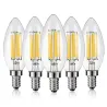 LED-lampa - ljustyp - dimbar - 6W - E12 / E14