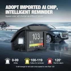 ANCEL A20 - car on-board computer - digital display - OBD2 scanner - speed / fuel consumption / temperature gaugeDiagnosis
