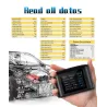 OBDSPACE P10 - bilcomputer - OBD2 scanner - digital - hastighed / brændstofforbrug / temperaturmåler