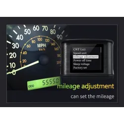 OBDSPACE P10 - car on-board computer - OBD2 scanner - digital - speed / fuel consumption / temperature gaugeDiagnosis