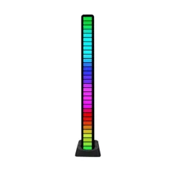 RGB farverigt rør - LED strip - USB - Bluetooth - stemme / musik rytme lampe
