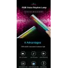 RGB kleurrijke buis - LED-strip - USB - Bluetooth - spraak-/muziekritmelampLED strips