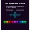 RGB farverigt rør - LED strip - USB - Bluetooth - stemme / musik rytme lampe