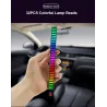 RGB fargerik rør - LED stripe - USB - Bluetooth - stemme / musikk rytmelampe