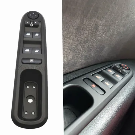 Schalttafel - Automatik - für elektrische Fensterheber - für Peugeot 407 SW
